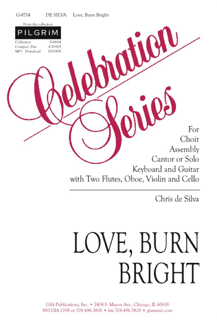 Love, Burn Bright - Guitar part